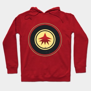 Superhero Style Motif - Vintage Retro Aesthetic Hoodie